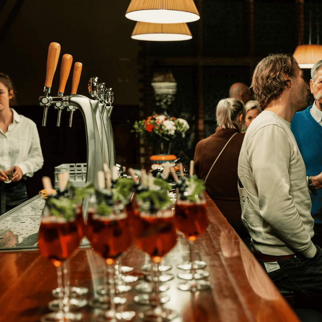 Vergaderen in Groningen, borrelen, kasteel, centrum Groningen